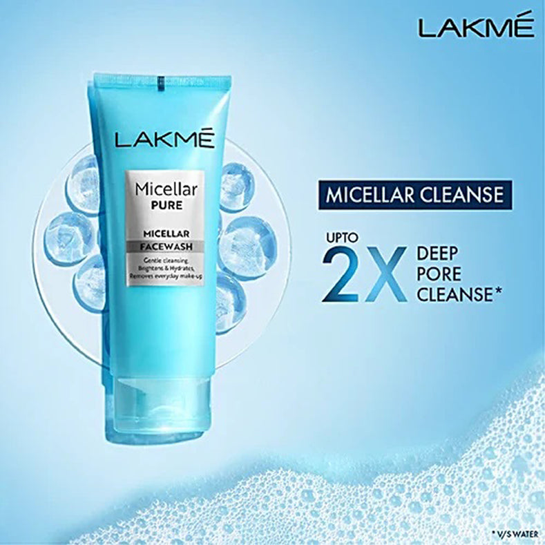 Lakme Micellar Pure For Makeup Removal