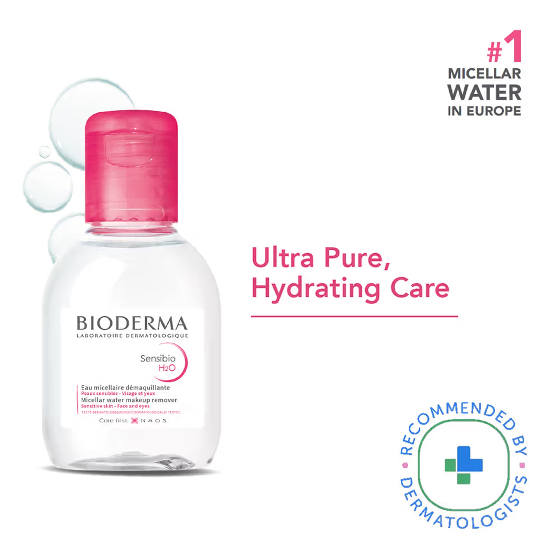 Bioderma Sensibio H2O Micellar Water Makeup Remover