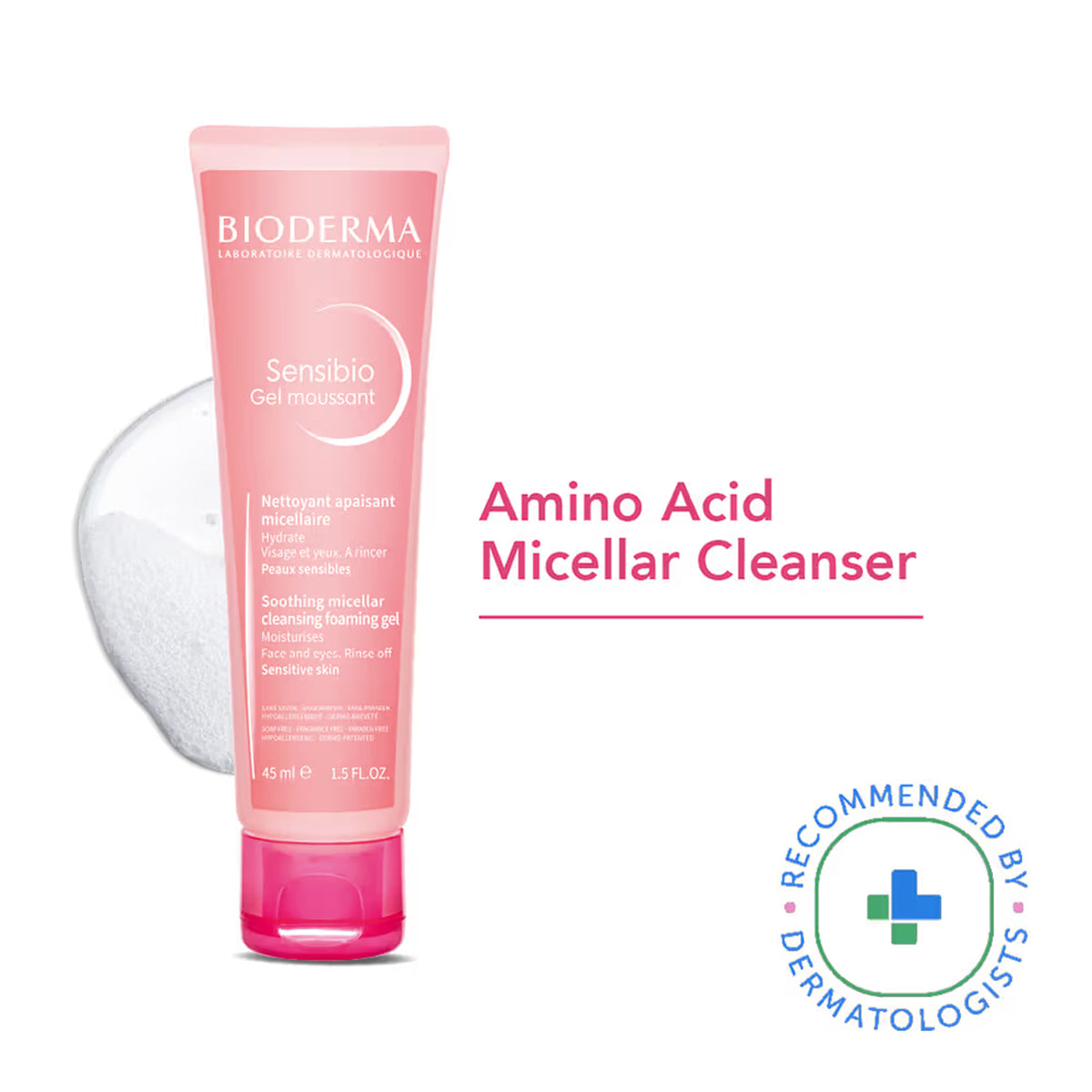 Bioderma Sensibio Gel Moussant Soothing Micellar Foaming Gel