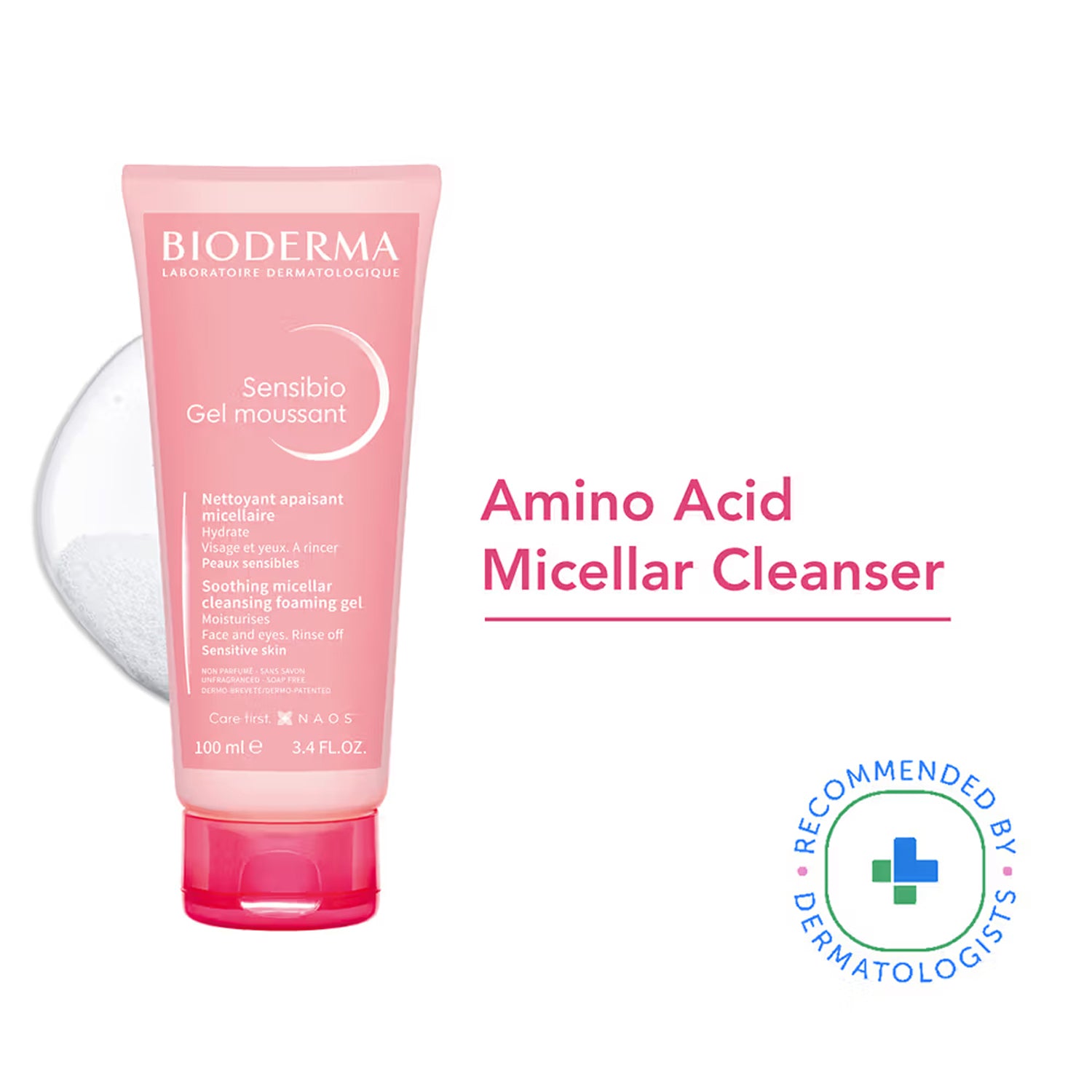 Bioderma Sensibio Gel Moussant Soothing Micellar Foaming Gel