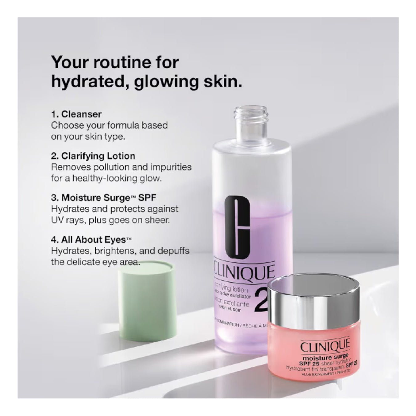 Clinique Moisture Surge Spf 25 Sheer Hydrator Moisuriser + Sunscreen