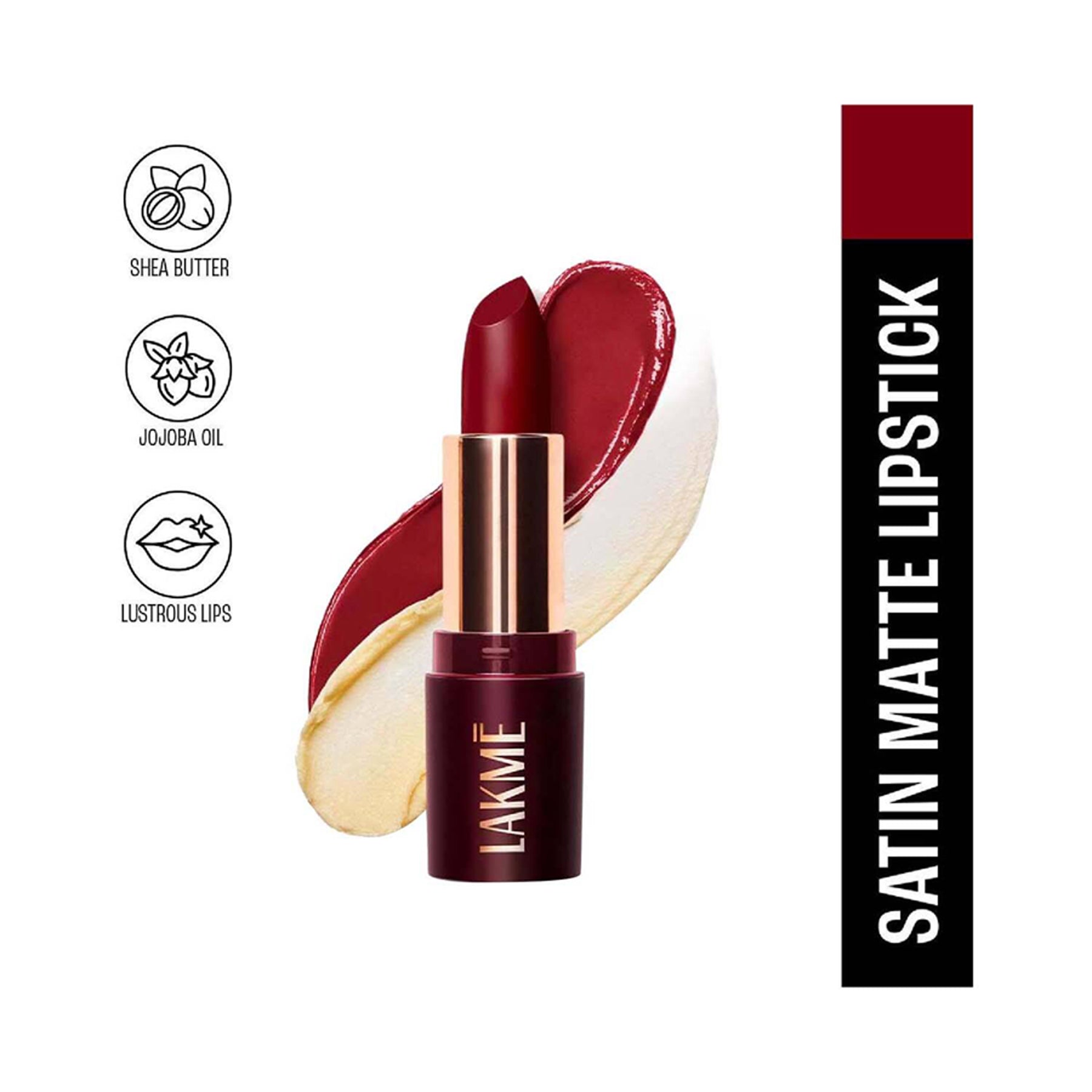 Lakme Ultimate Glam Satin Matte Lipstick 4.3G