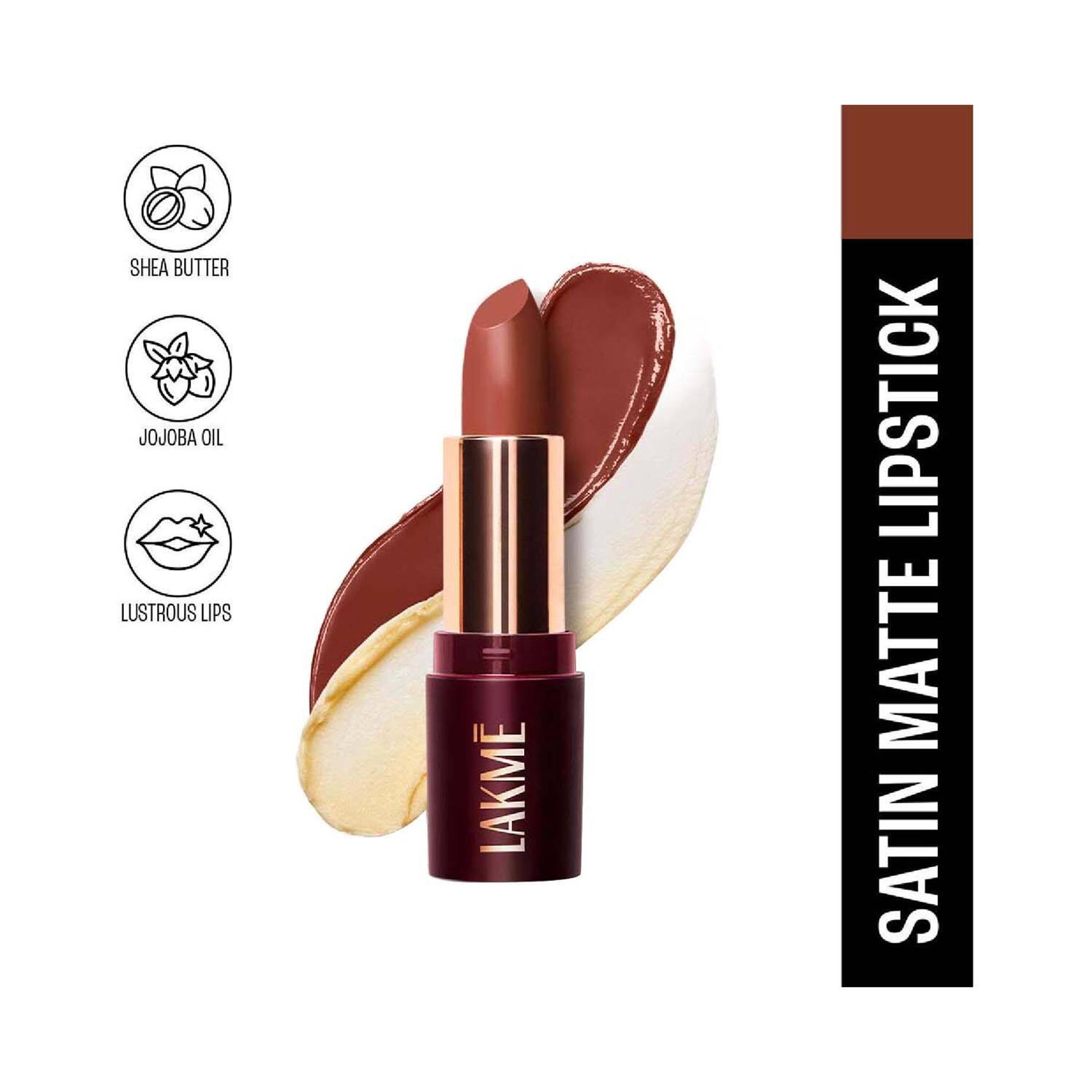 Lakme Ultimate Glam Satin Matte Lipstick 4.3G