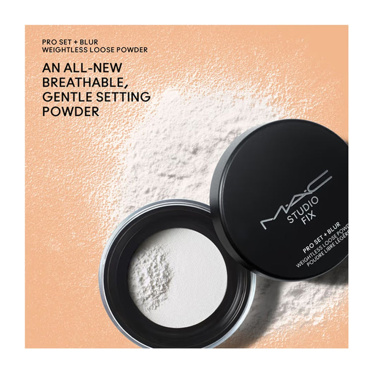 Mac Studio Fix Pro Set + Blur Weightless Loose Powder 12G