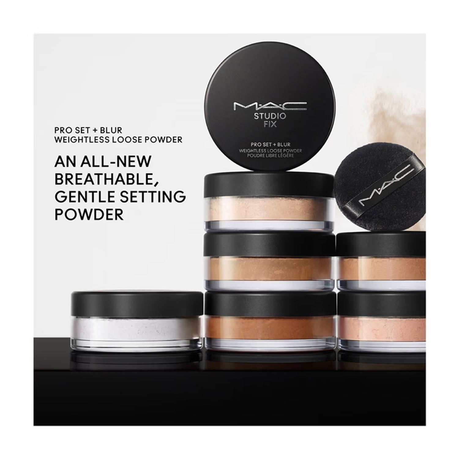 Mac Studio Fix Pro Set + Blur Weightless Loose Powder 12G