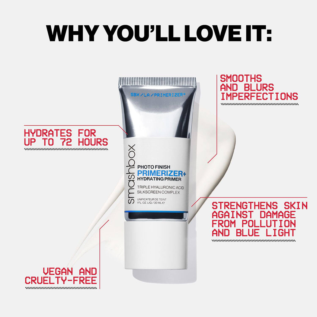 Smashbox Photo Finish Primerizer+ Hydrating Primer Triple Hyaluronic Acid