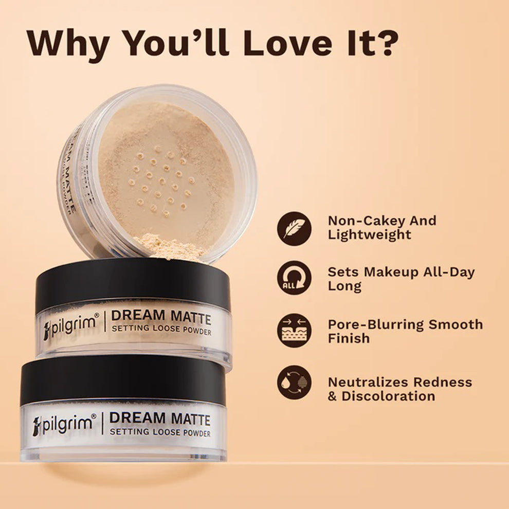 Pilgrim Dream Matte Loose Powder 8G