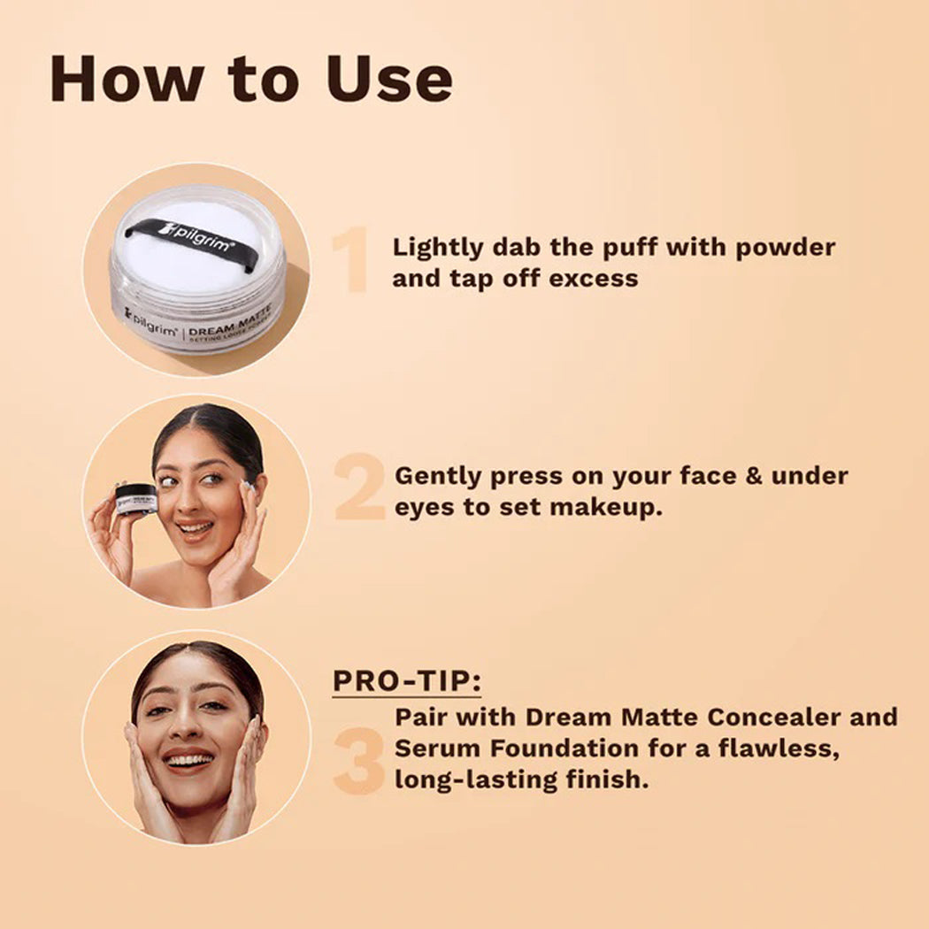 Pilgrim Dream Matte Loose Powder 8G