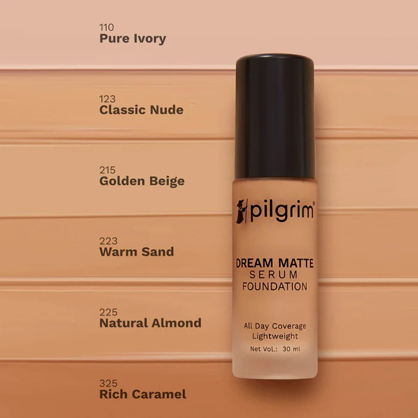 Pilgrim Dream Matte Serum Foundation 30Ml