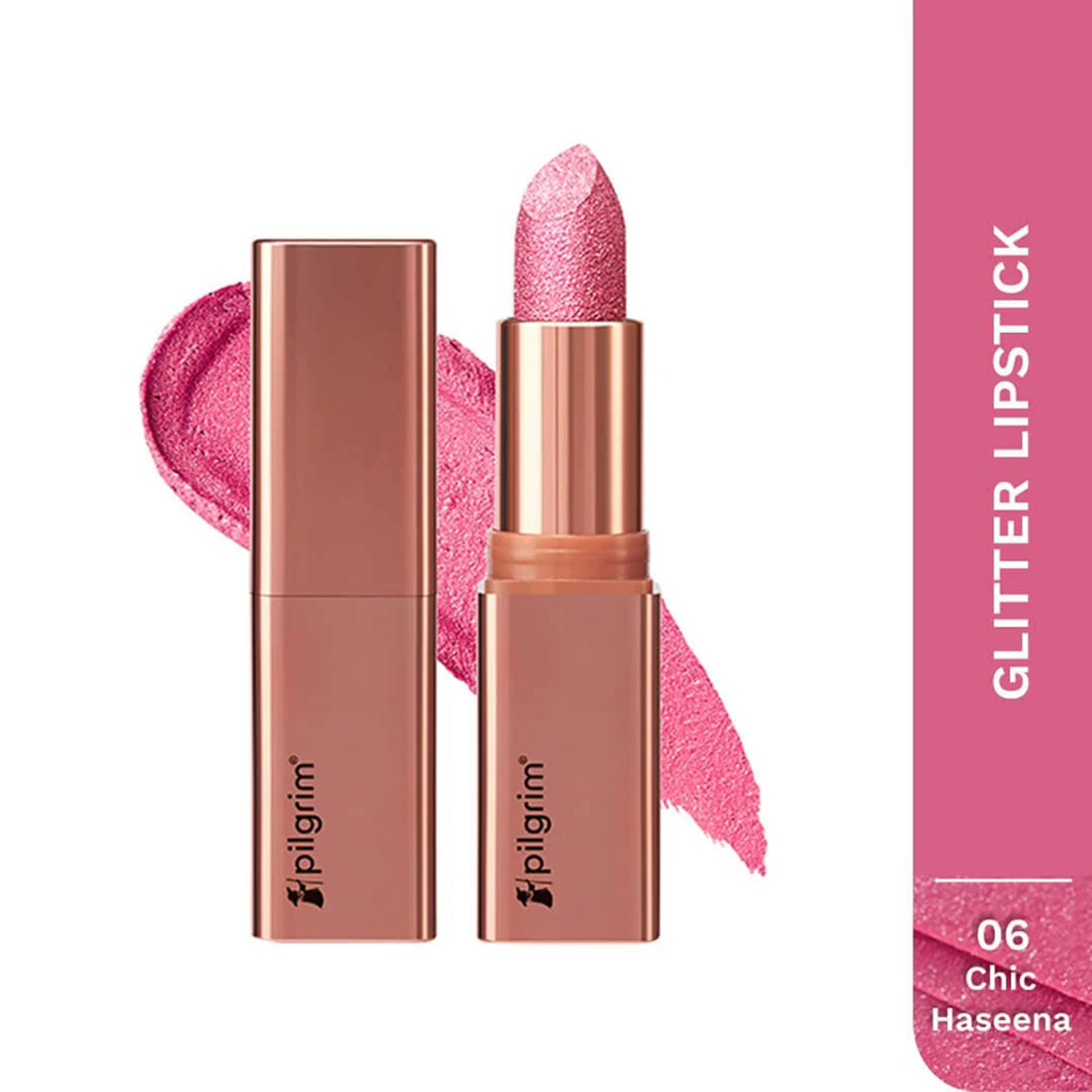 Pilgrim Glitter Lipstick 4.2G