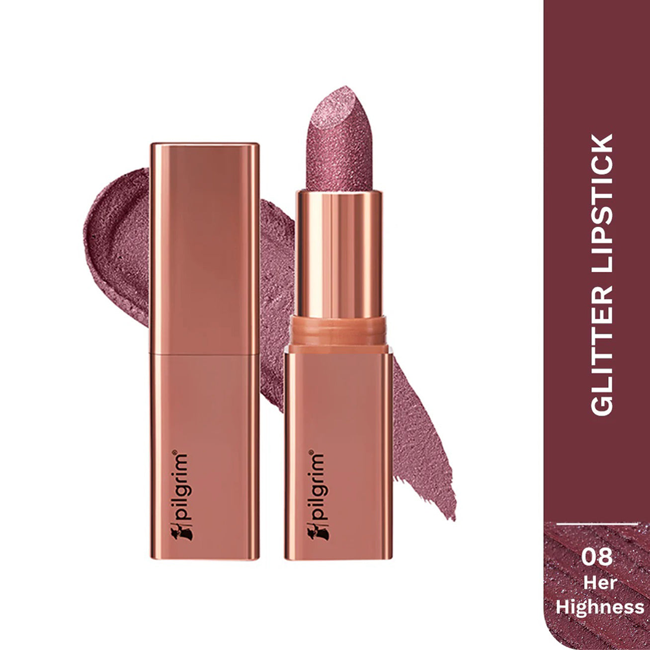 Pilgrim Glitter Lipstick 4.2G
