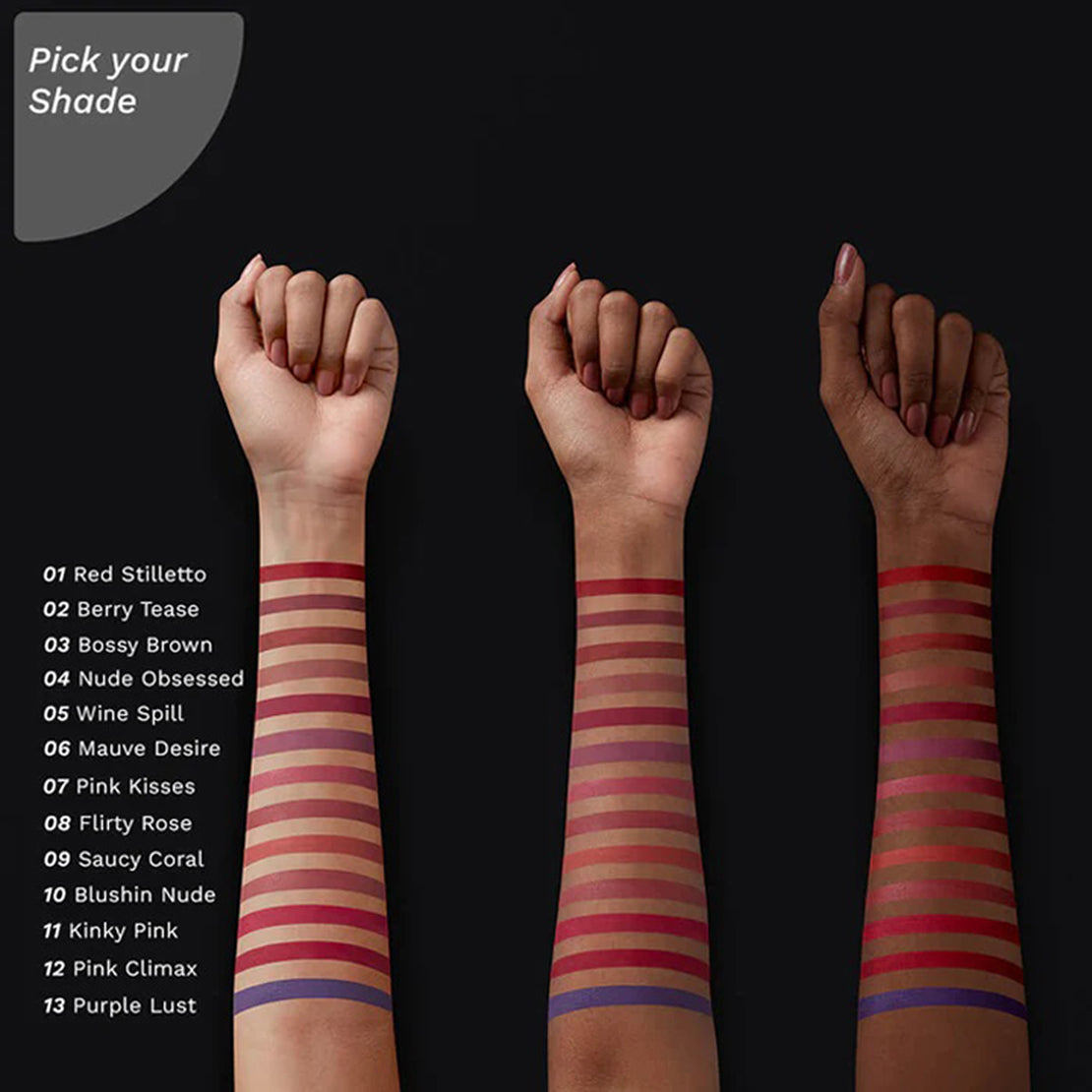 Pilgrim Matte Me Up Liquid Lipstick 3Ml