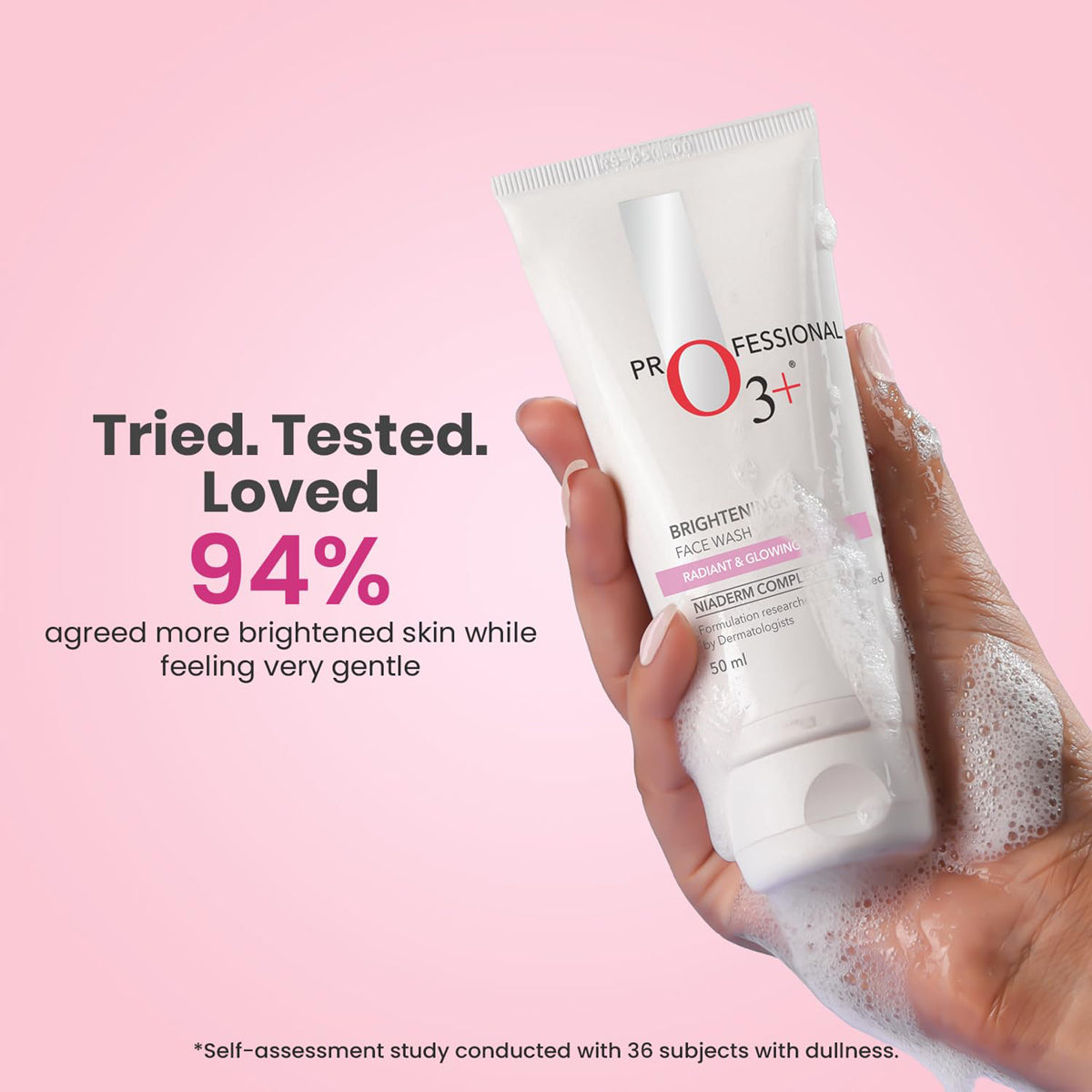 O3+ Brightening & Whitening Face Wash
