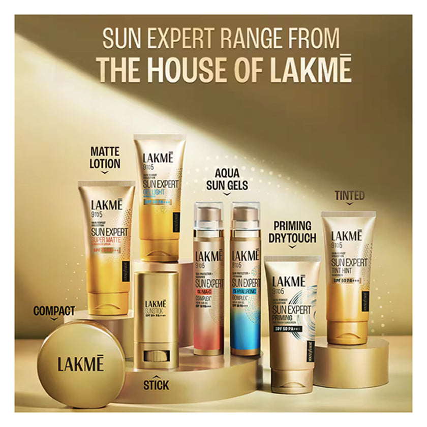 Lakme 9 To 5 Sun Expert Tint Hint Sunscreen Spf50 Pa+++