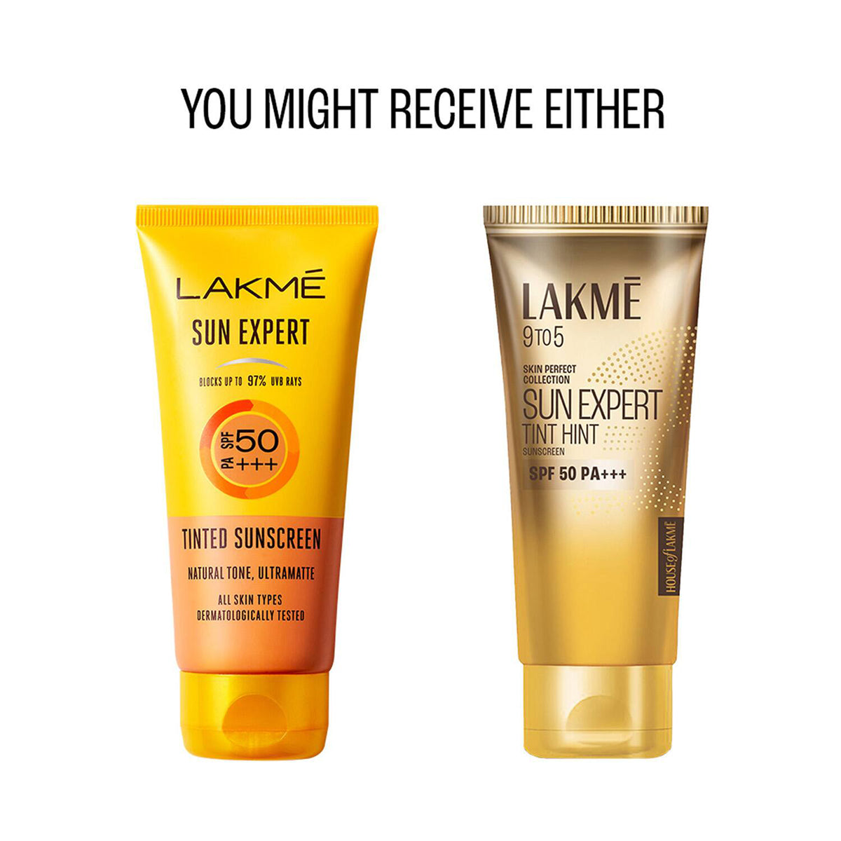 Lakme 9 To 5 Sun Expert Tint Hint Sunscreen Spf50 Pa+++