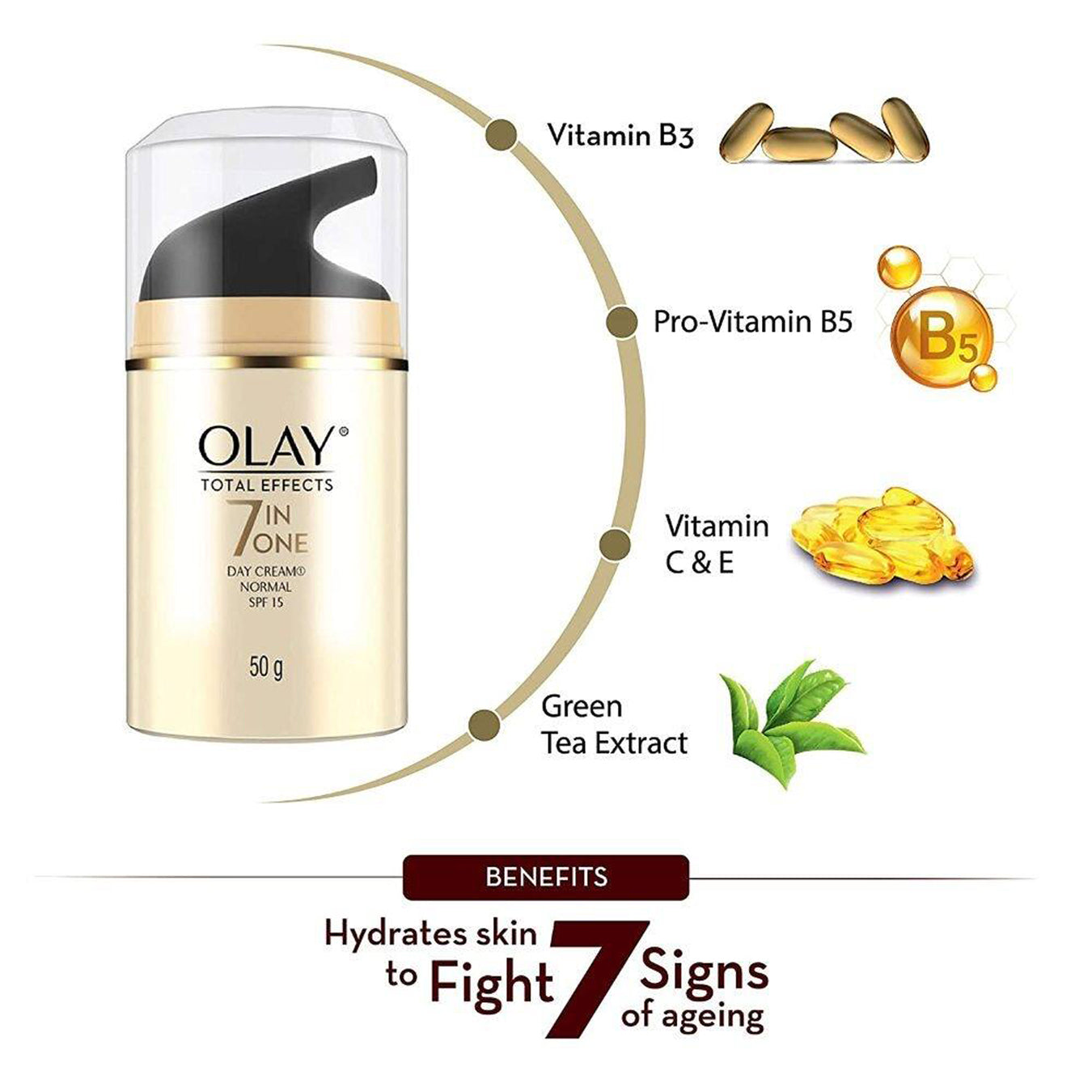 Olay Total Effects 7 In One Spf 15 Day Cream Normal
