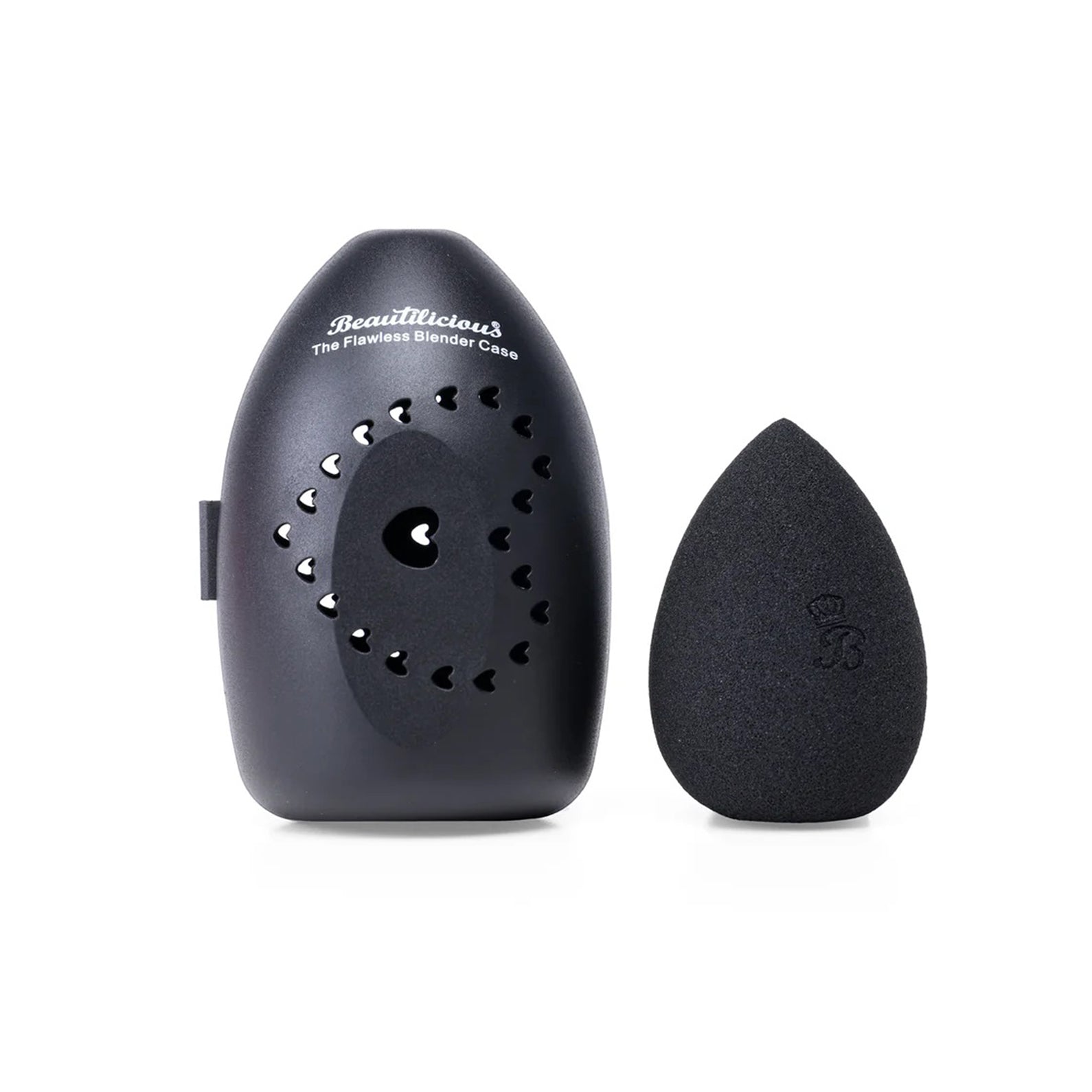 Beautilicious Flawless Blender With Travel Case Tear Drop