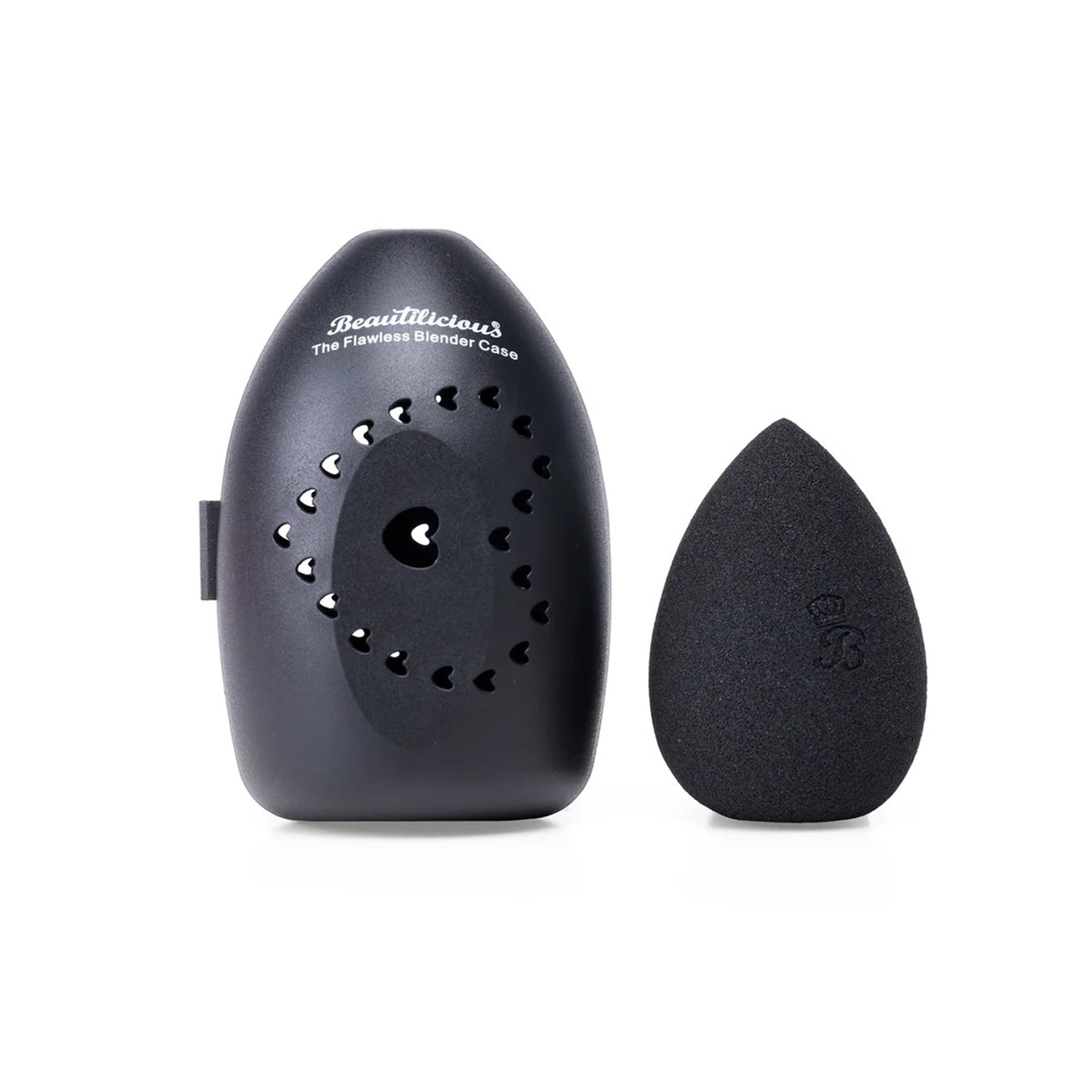 Beautilicious Flawless Blender With Travel Case Tear Drop