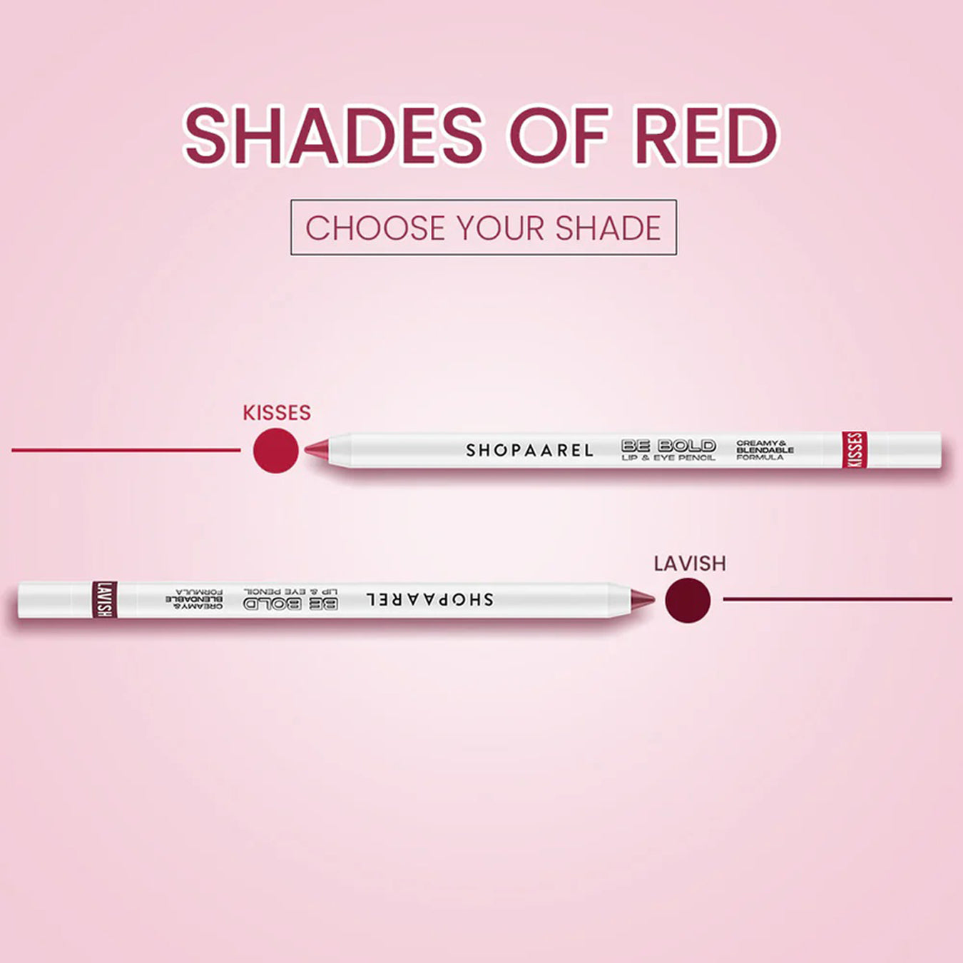 Shopaarel Be Bold Lip & Eye Pencil 0.4G