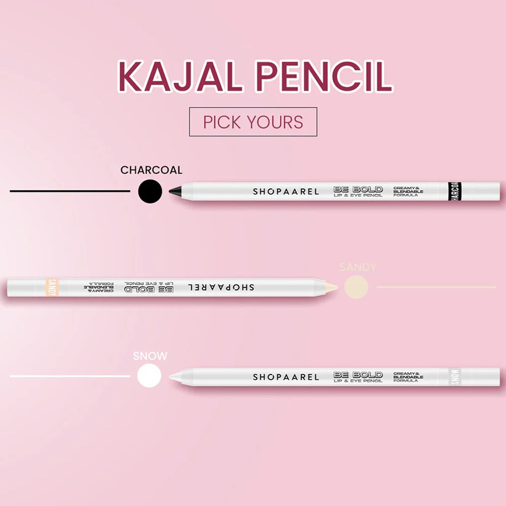 Shopaarel Be Bold Lip & Eye Pencil 0.4G