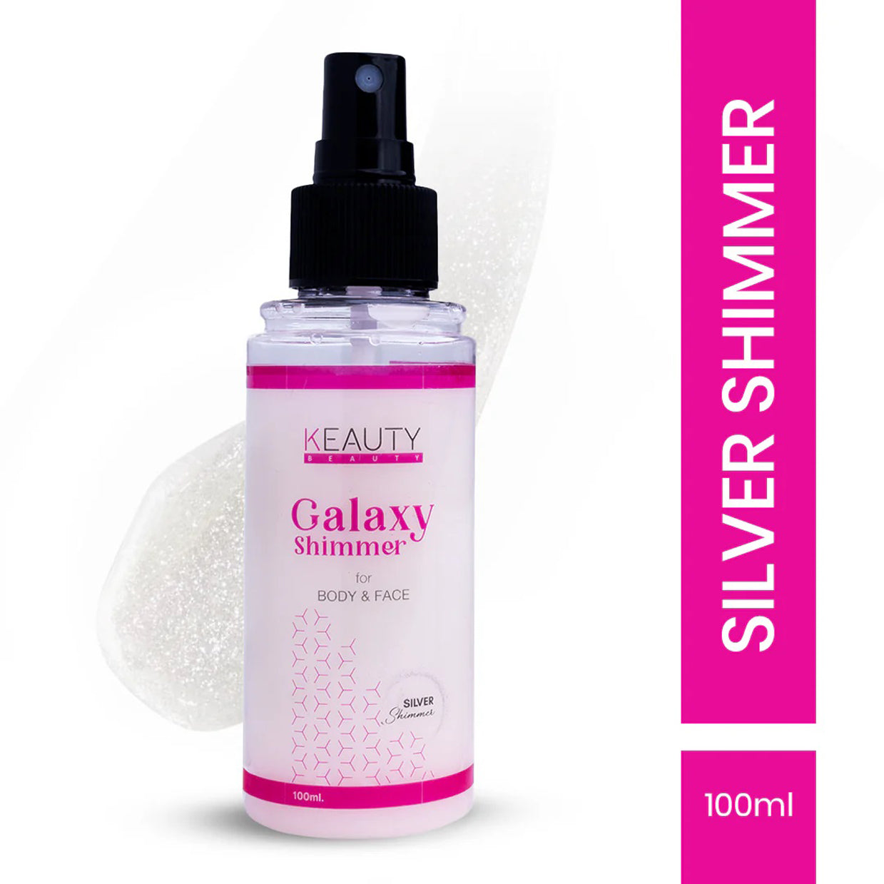 Keauty Beauty Galaxy Shimmer For Body & Face Setting Spray 100Ml