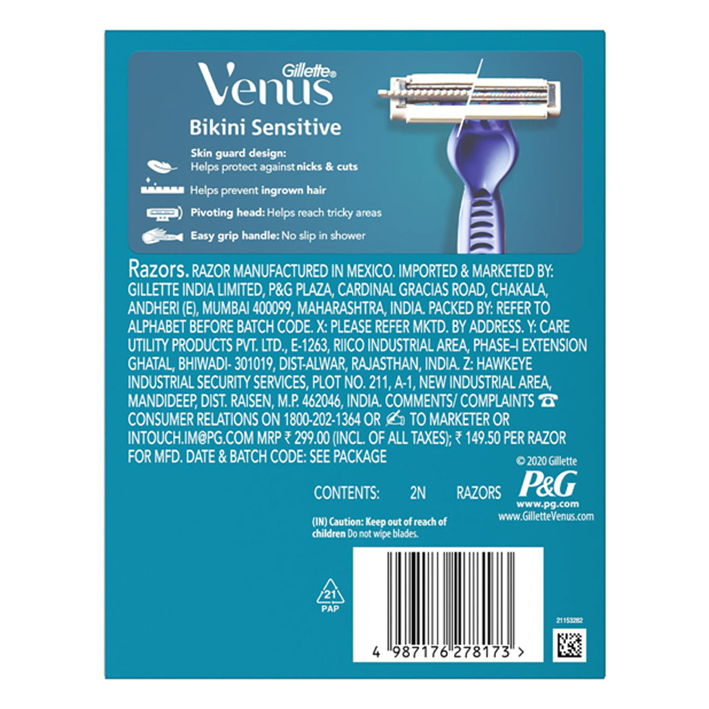 Gillette Venus Bikni Sensitive Razor