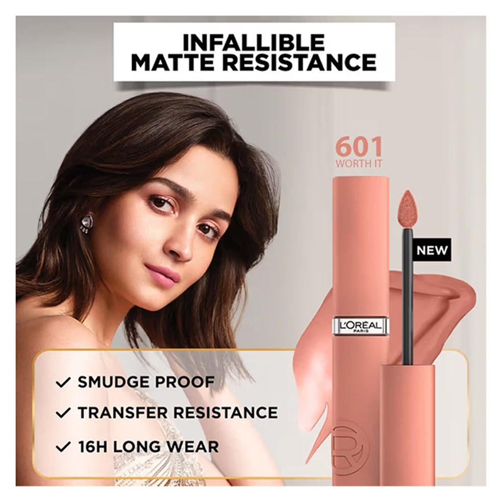 Loreal Paris Infallible Matte Resistance Liquid Lipstick 5Ml