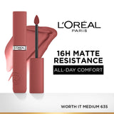 Loreal Paris Infallible Matte Resistance Liquid Lipstick 5Ml