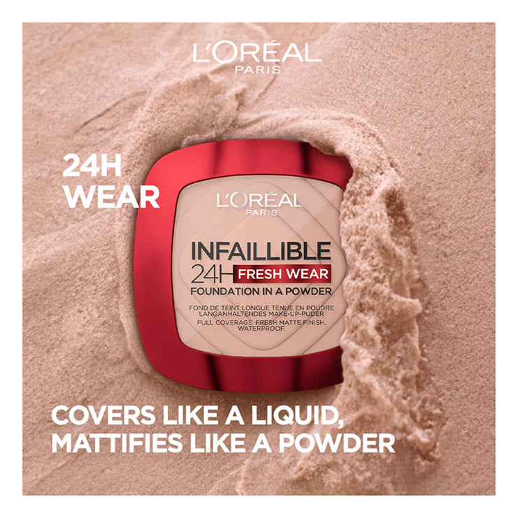 Loreal Paris Infaillible 24H Fresh Foundation In A Powder 9G