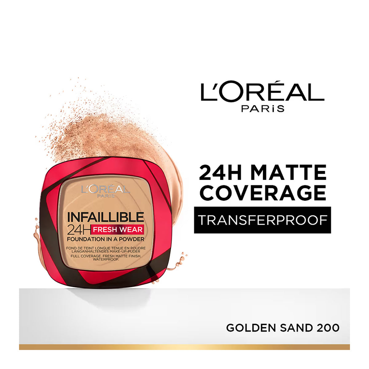 Loreal Paris Infaillible 24H Fresh Foundation In A Powder 9G