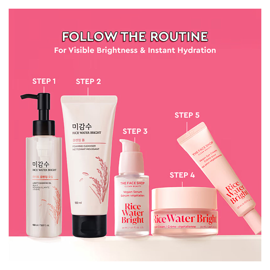 The Face Shop Rice Water Bright Foaming Cleanser