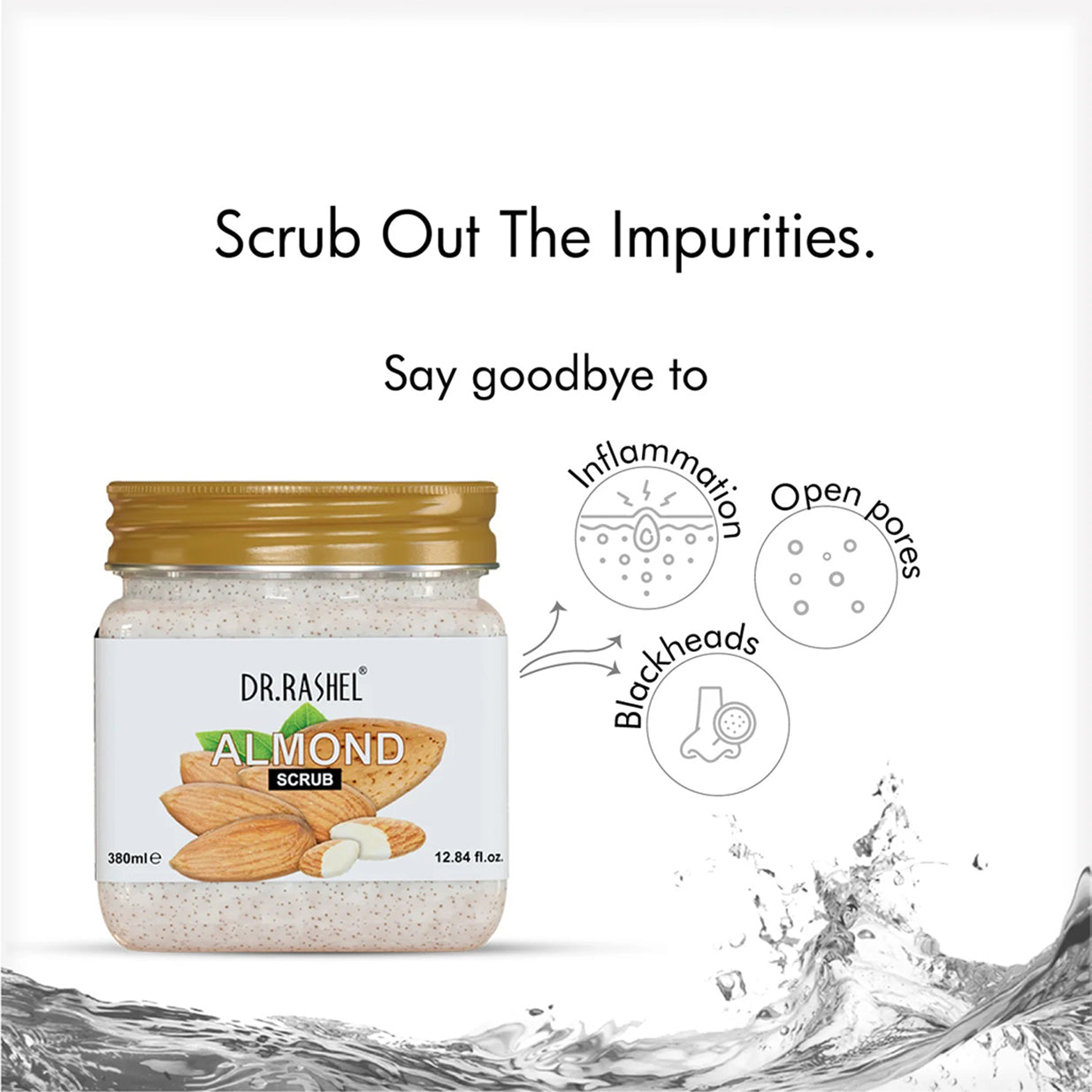 Dr Rashel Face And Body Scrub 380Ml