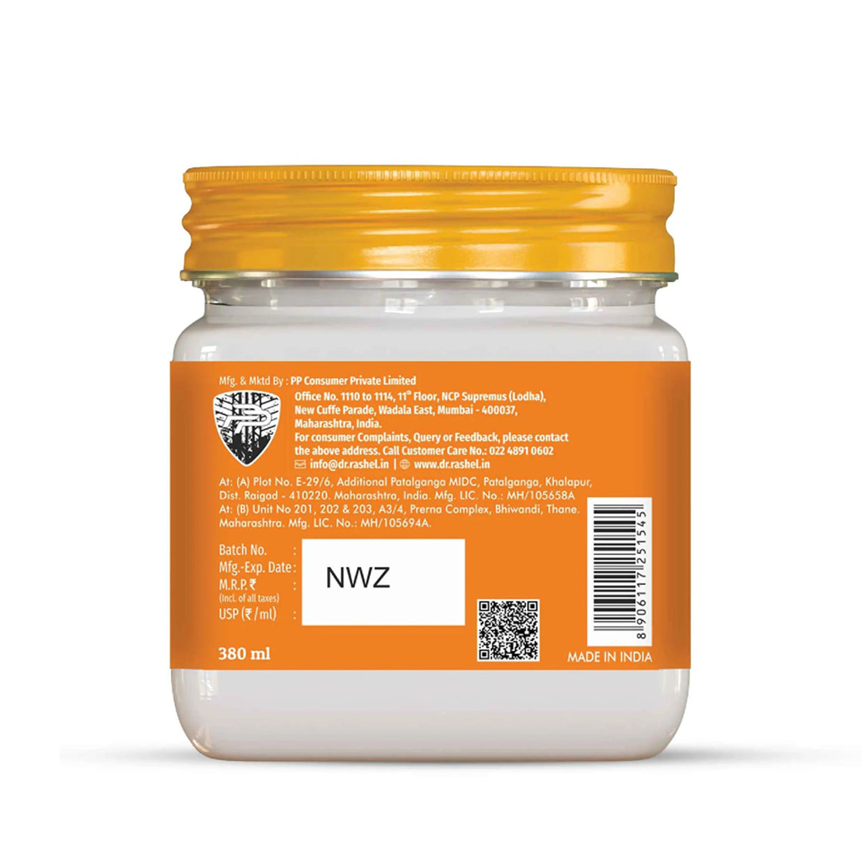 Dr.Rashel Face Pack 380Ml