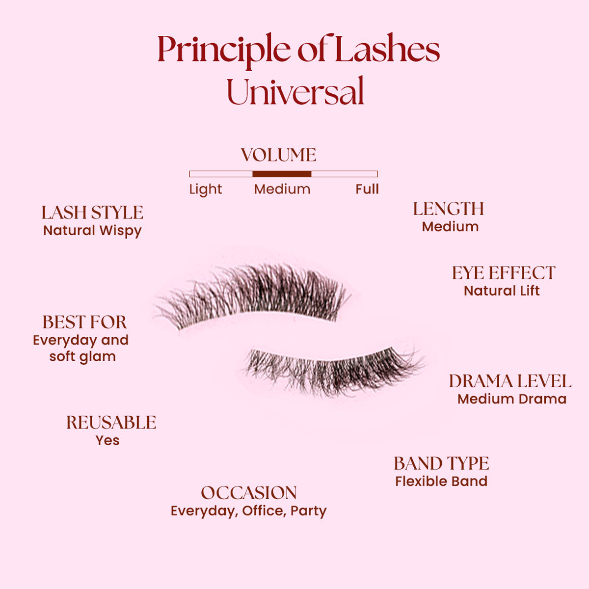 Felic 21 Principle Of Lashes Universal