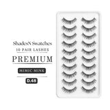 Mimic Mink 10 Pair Lashes