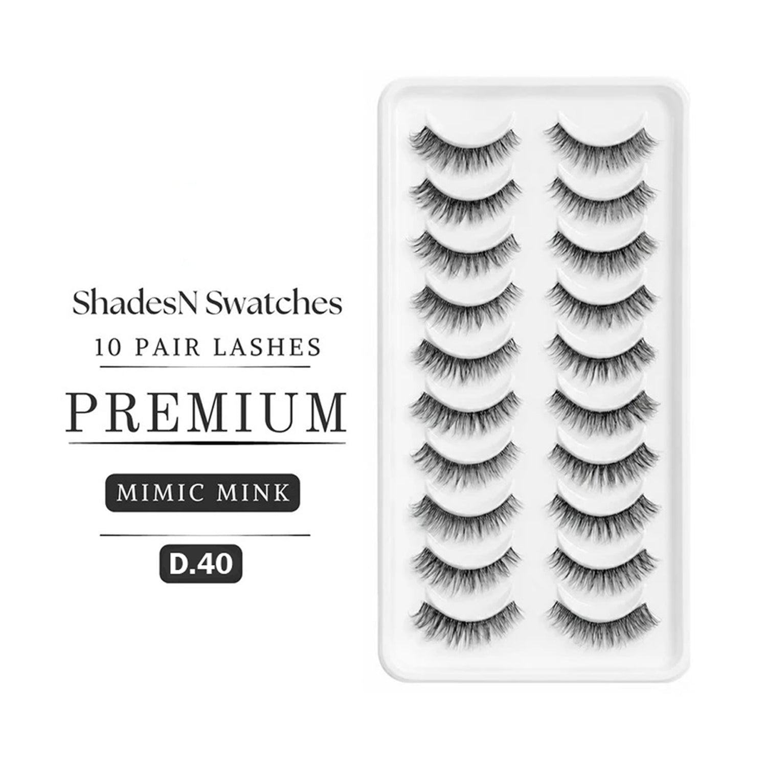 Mimic Mink 10 Pair Lashes