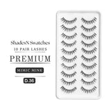Mimic Mink 10 Pair Lashes