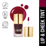 Lakme Double Duty Lip & Cheek Water Satin 9Ml