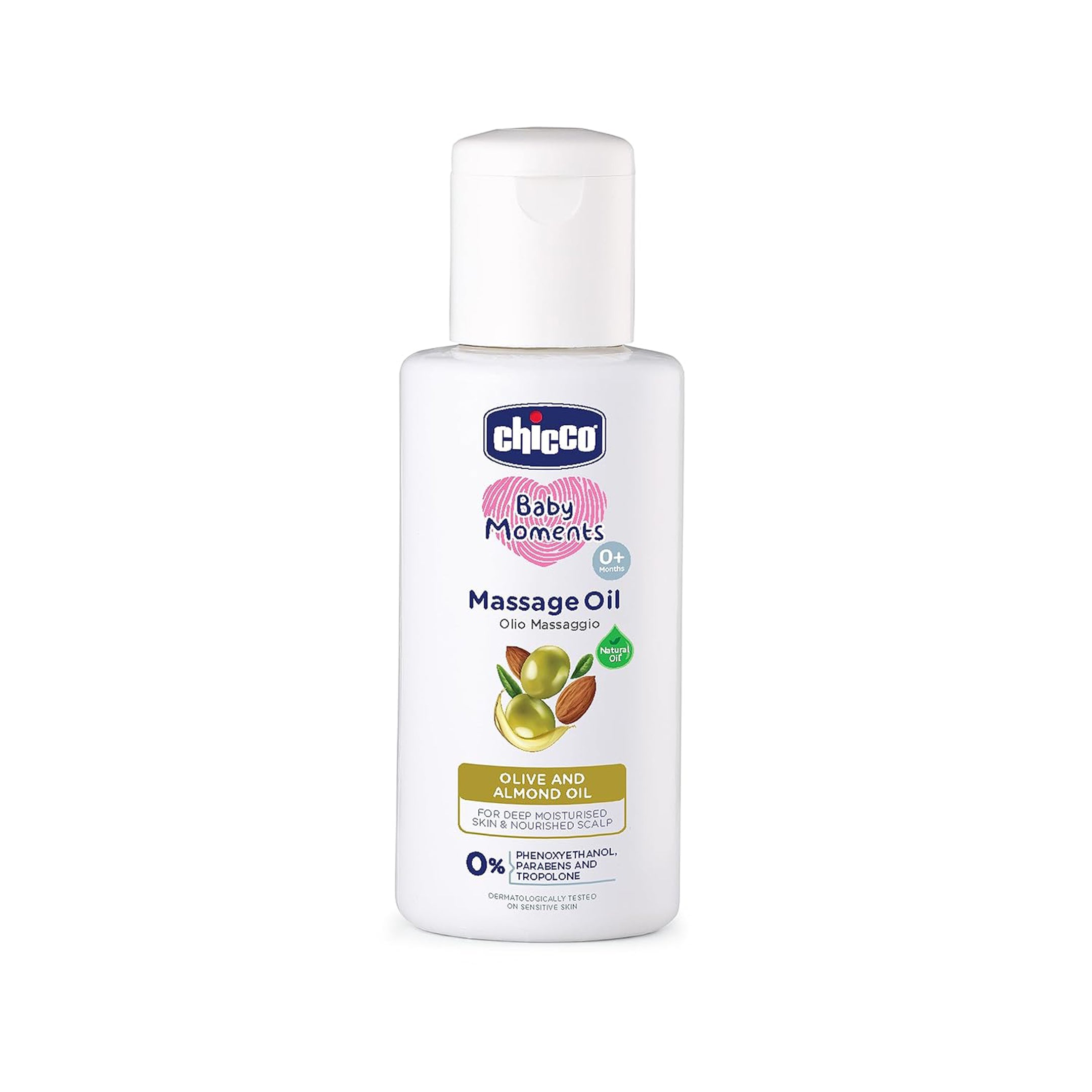 Chicco Massage Oil Olive And Almond Oil