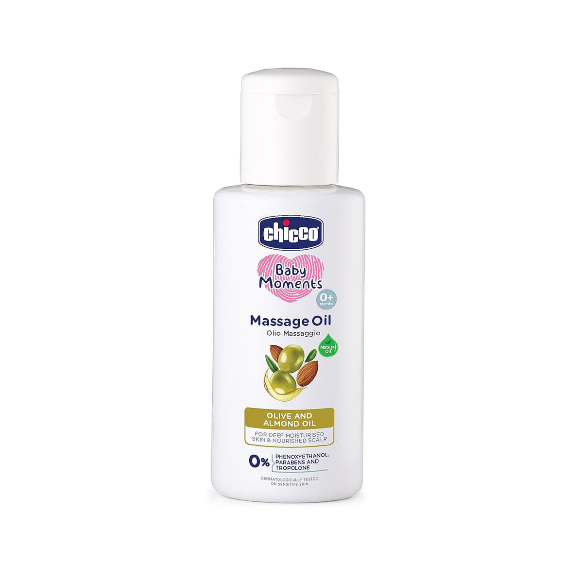 Chicco Massage Oil Olive And Almond Oil