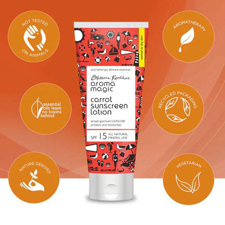 Blossom Kochar Aroma Magic Carrot Sunscreen Lotion
