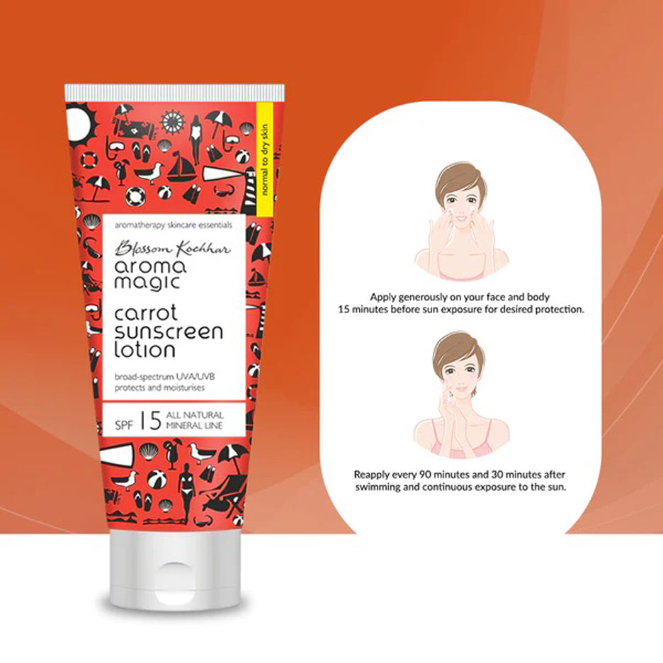 Blossom Kochar Aroma Magic Carrot Sunscreen Lotion