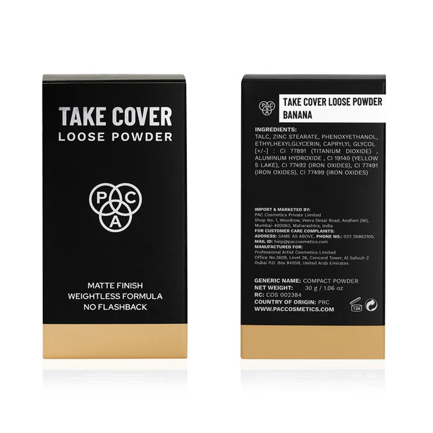 Pac Take Cover Loose Powder 30G