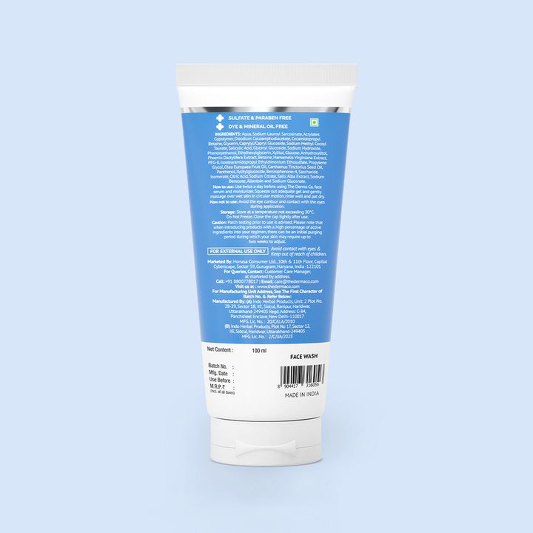 The Derma Co 2Per Salicyclic Acid Gel Face Wash