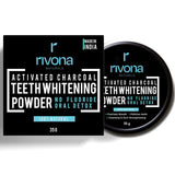Rivona Activated Charcoal Teeth Whitening Powder