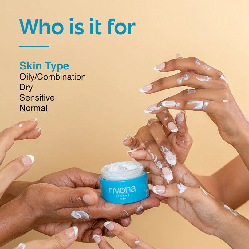 Rivona Ha Aqua Moisturizing Cream With 2Per Hyaluronic Acid