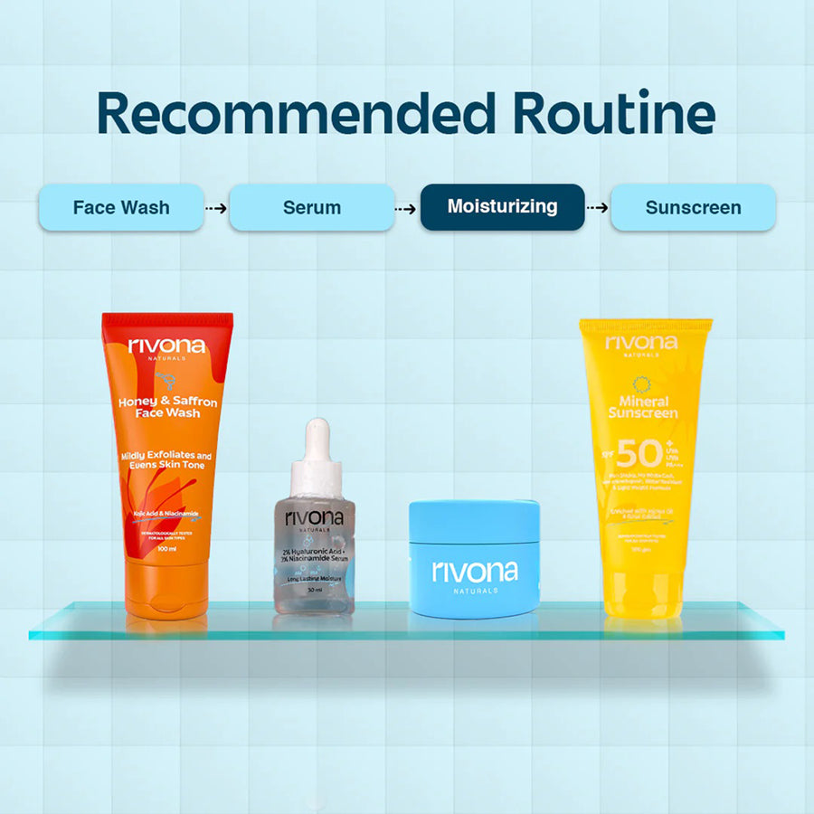 Rivona Ha Aqua Moisturizing Cream With 2Per Hyaluronic Acid
