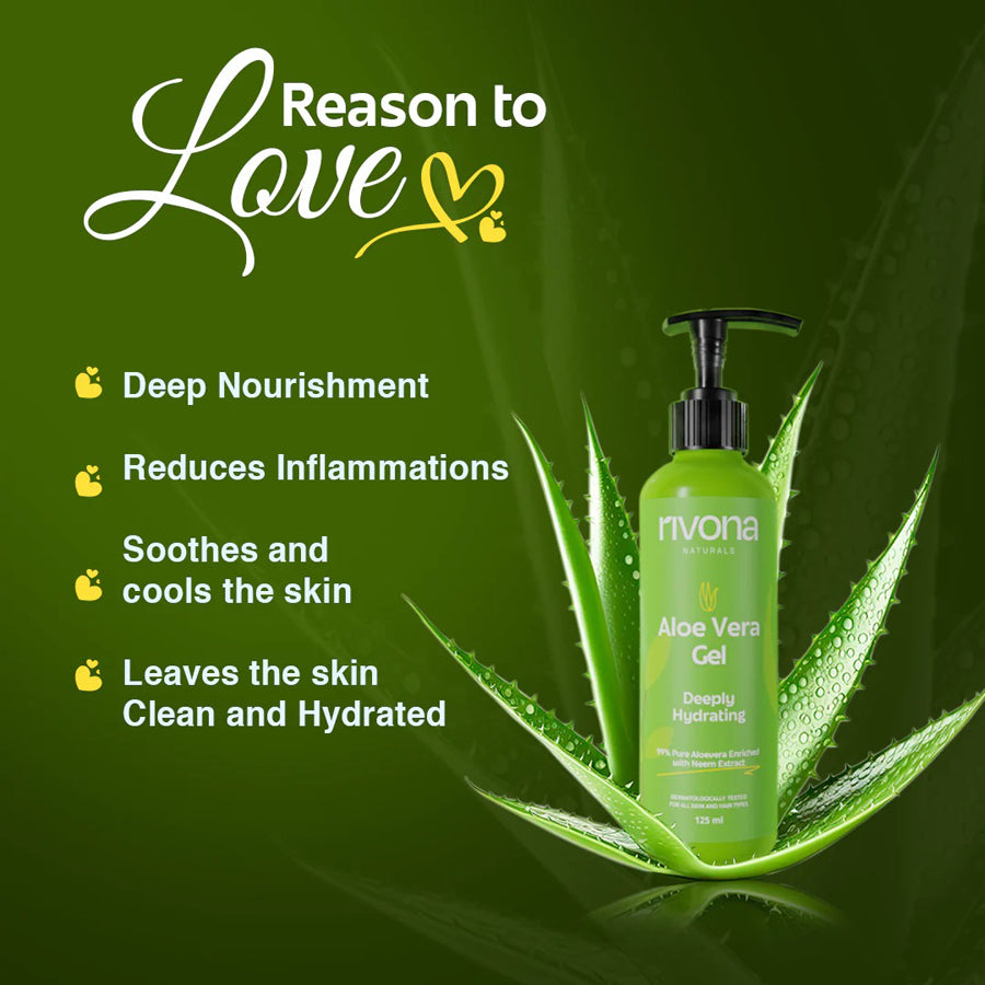 Rivona Naturals 99Per Pure Aloe Vera Gel