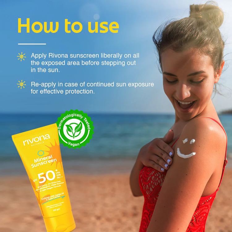 Rivona Naturals Mineral Sunscreen Spf 50 Pa