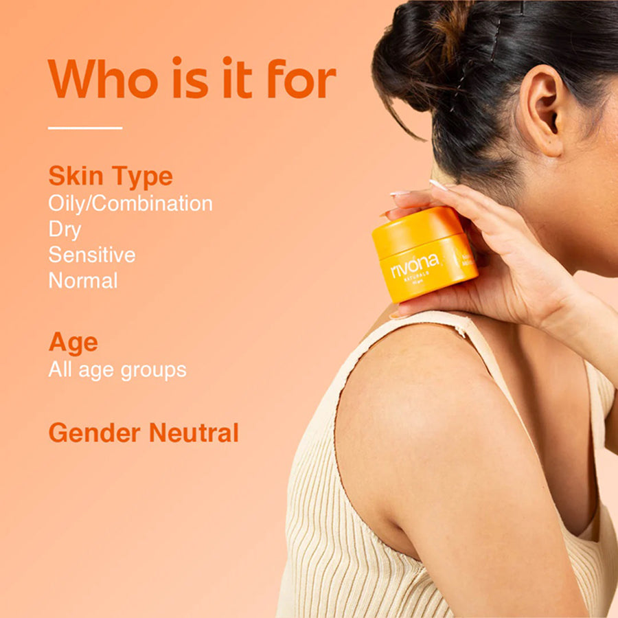 Rivona Honey And Saffron Face Moisturizing Cream